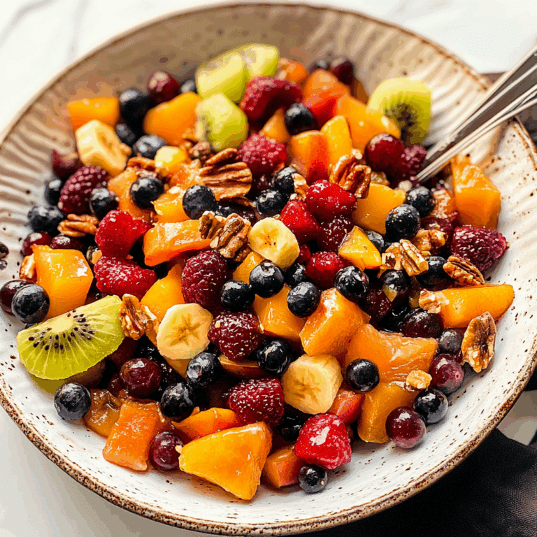 Fall Fruit Salad