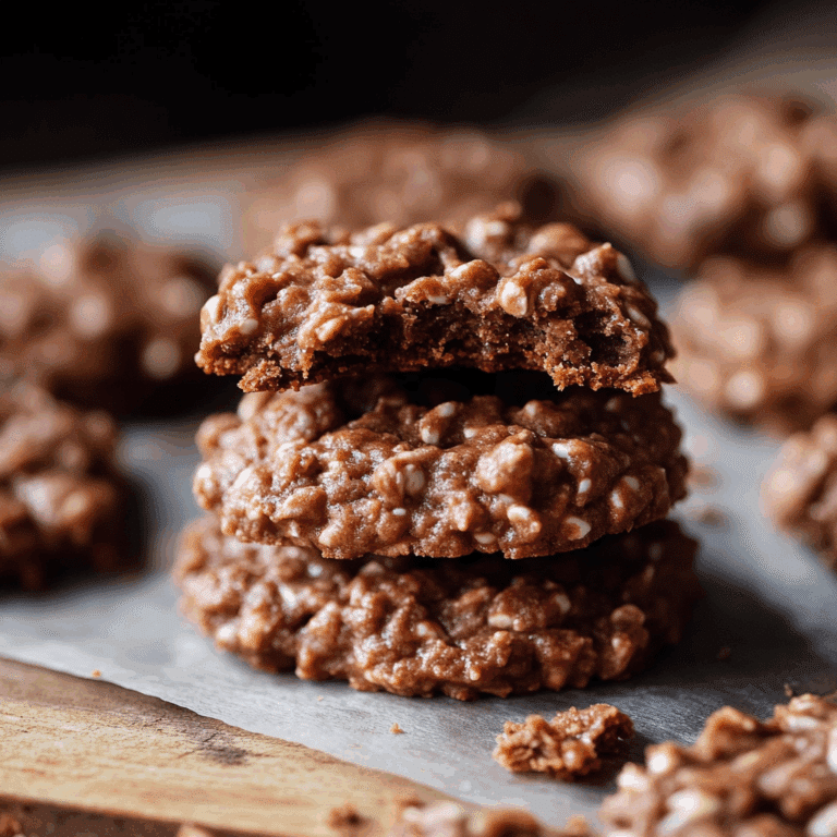 No Bake Cookies