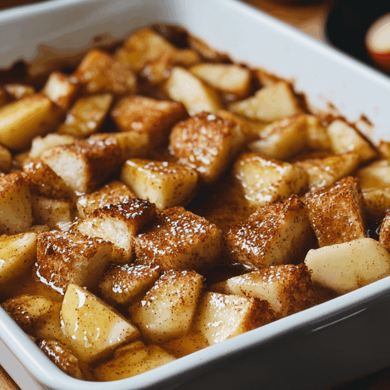 Apple French Toast Casserole