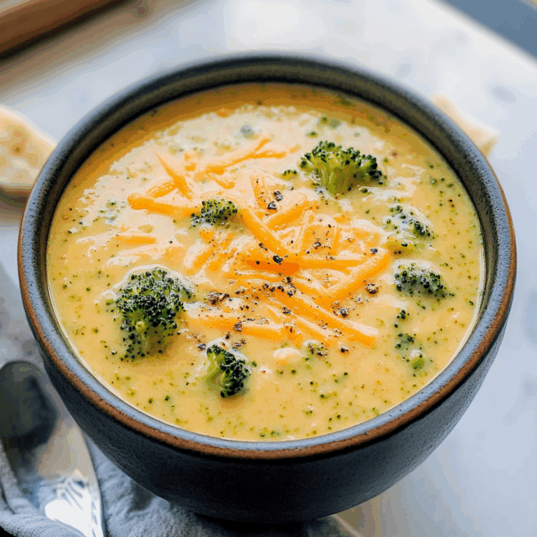 Broccoli Cheddar Soup
