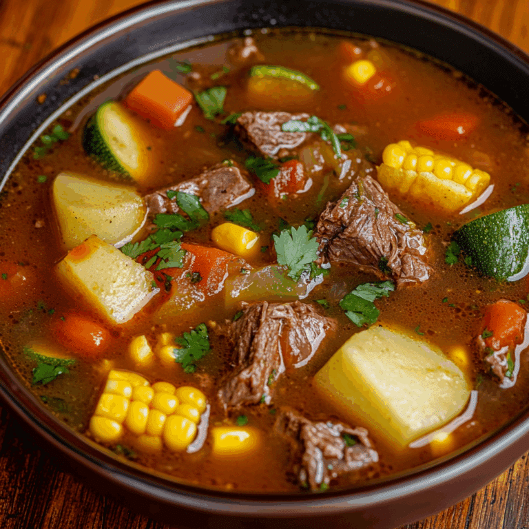 Caldo de Res Mexican Beef Soup