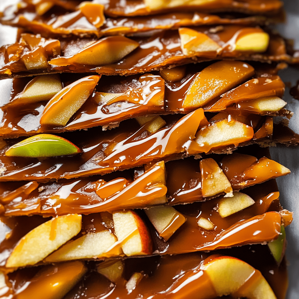 Caramel Apple Bark