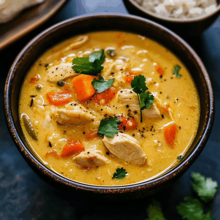 Chicken Curry Rice Soup