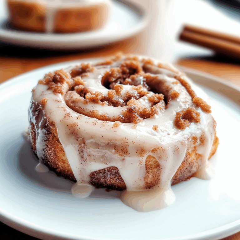 Cinnamon Roll Cake