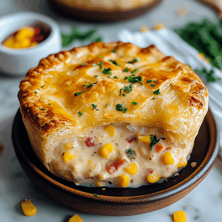 Corn Chowder Pot Pie