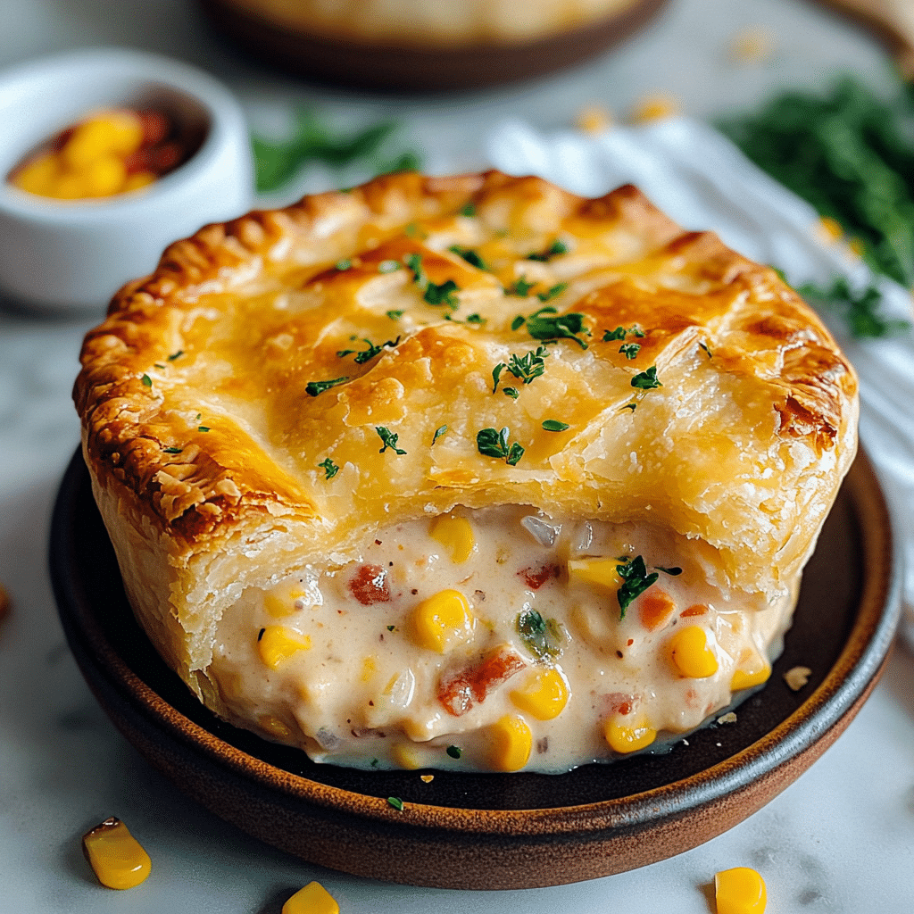 Corn Chowder Pot Pie