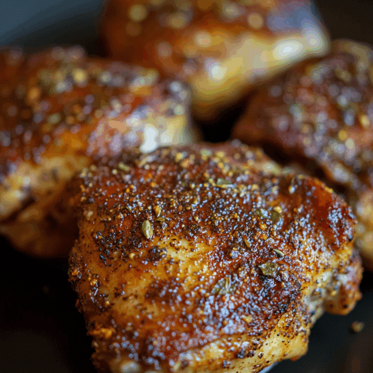 Crispy Smoked Paprika Chicken Thighs