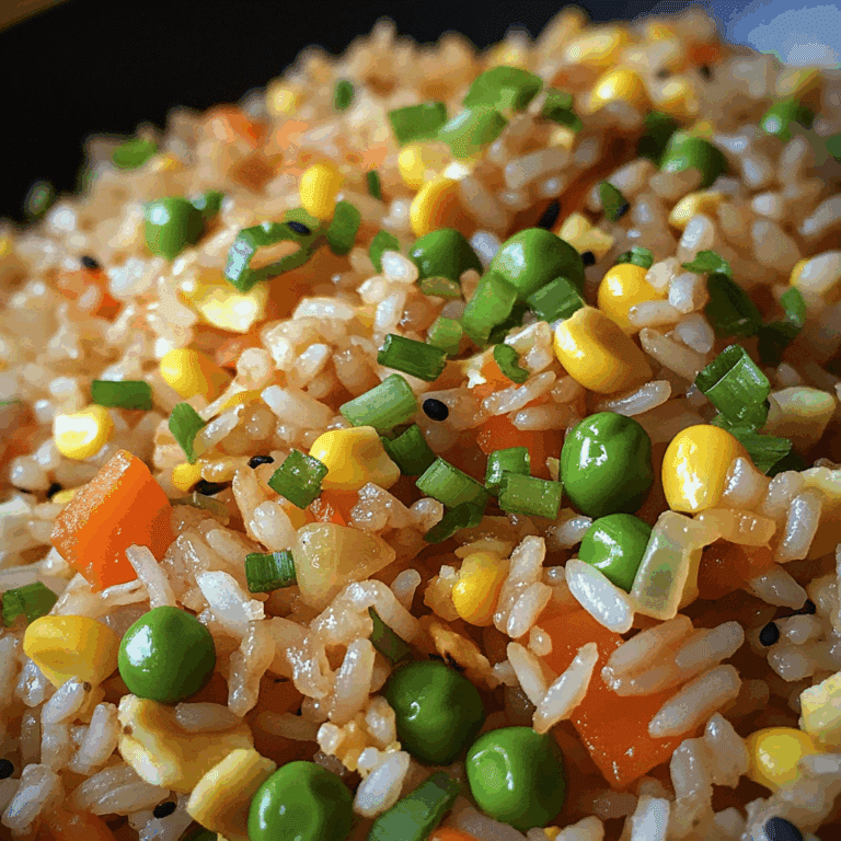 Easy Veggie Fried Rice