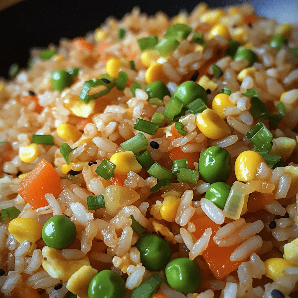 Easy Veggie Fried Rice