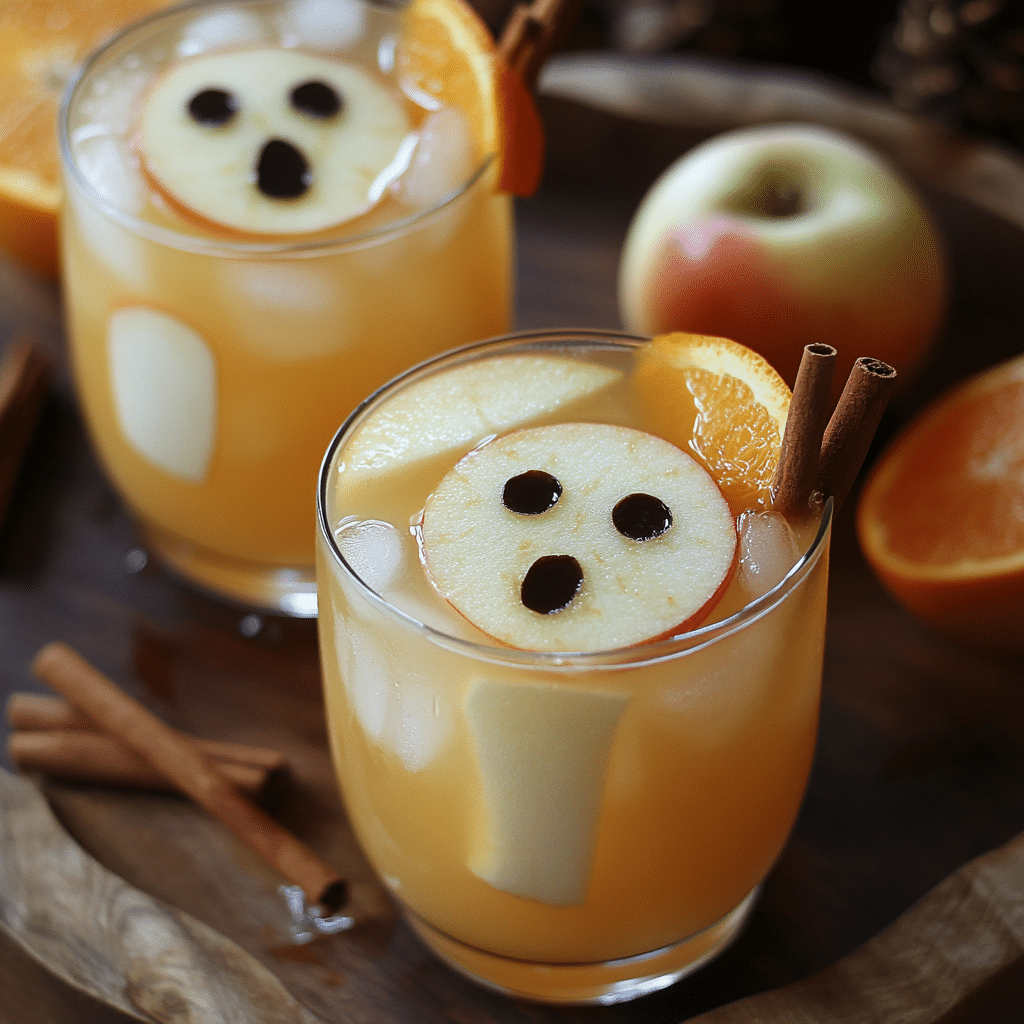 Fresh Apple Ghost Mocktail