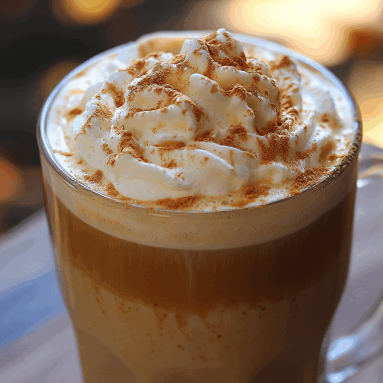 Homemade Pumpkin Spice Latte