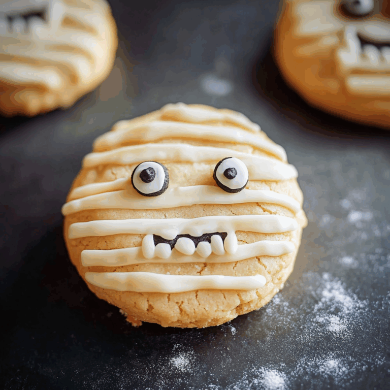 Mummy Cookies
