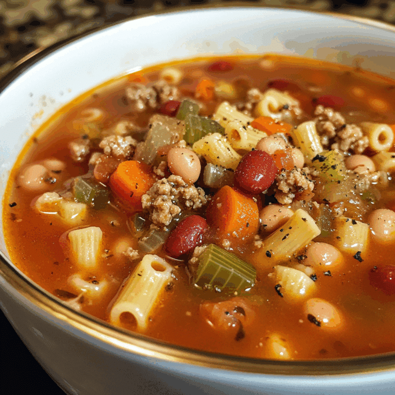 Pasta Fagioli Soup