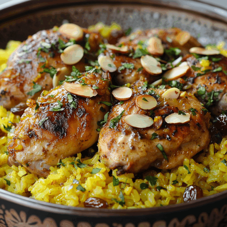 Persian Chicken with Saffron Rice