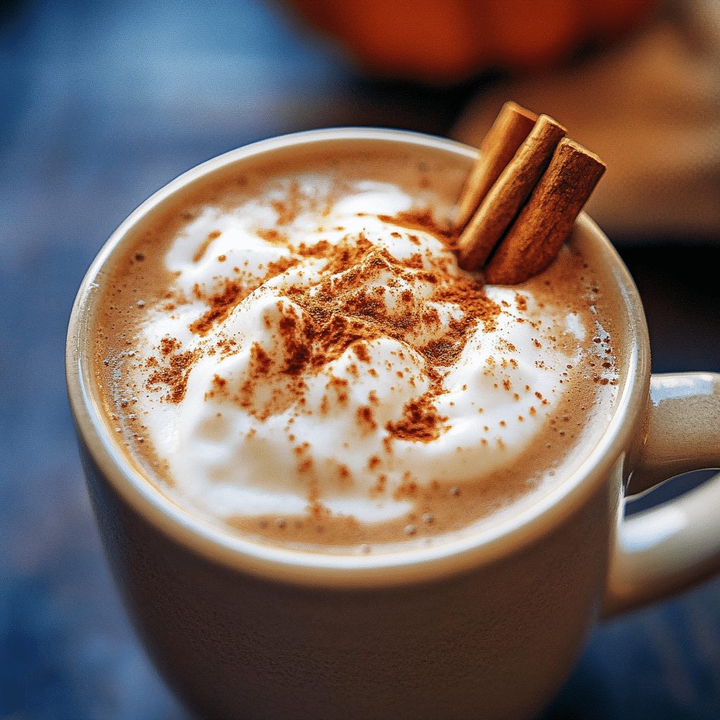 Pumpkin Spice Latte Steamer