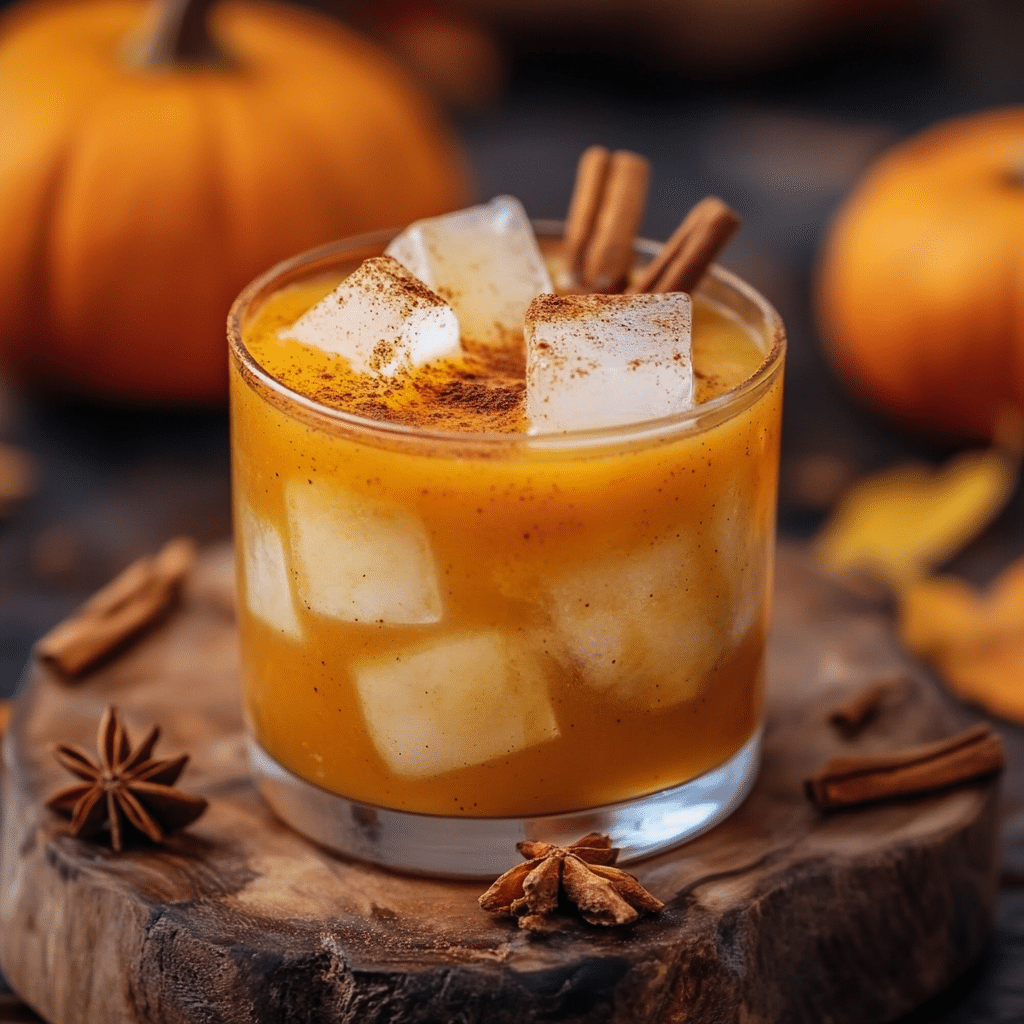 Pumpkin Spice Mocktail