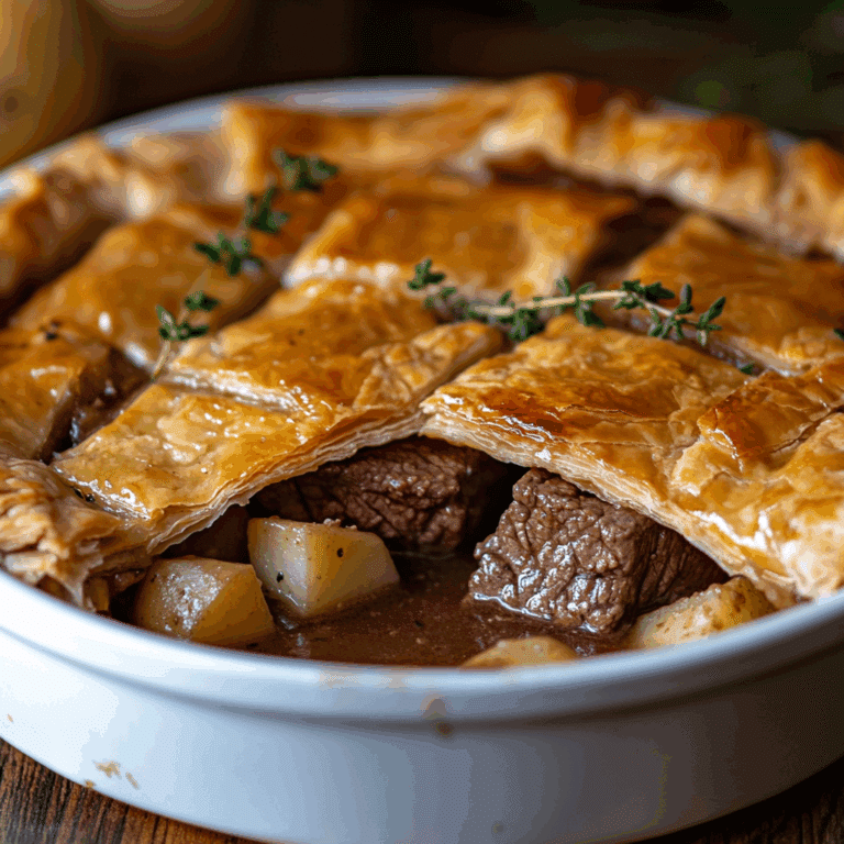 Steak and Potato Pie