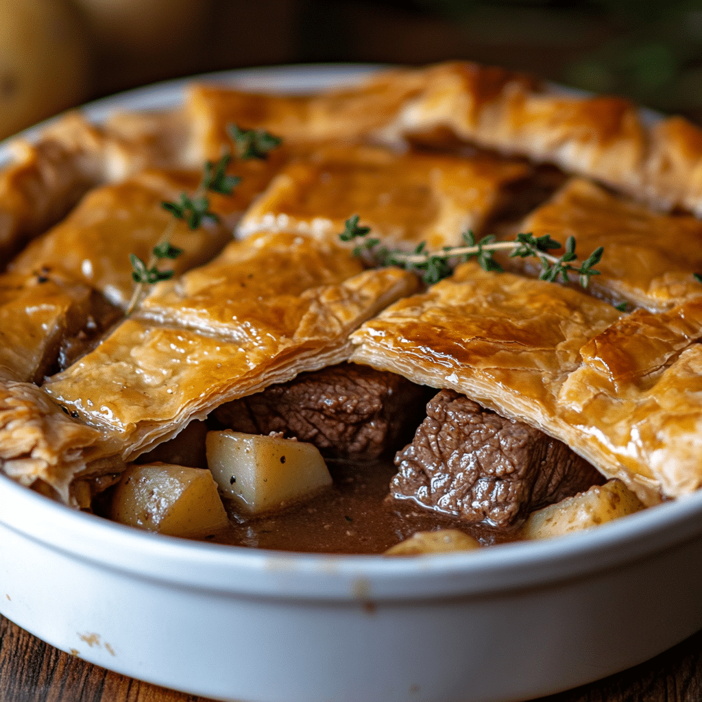 Steak and Potato Pie