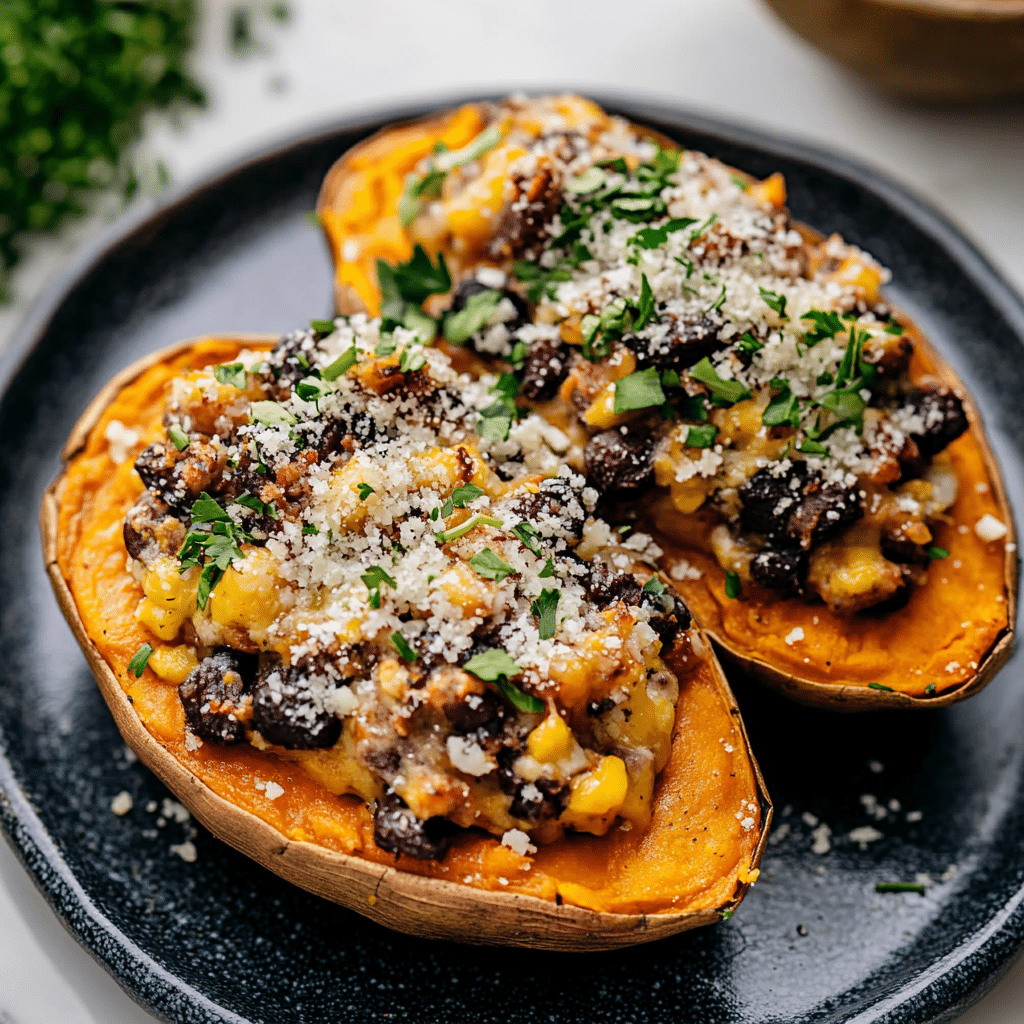 Stuffed Sweet Potatoes