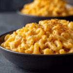 Baked Mac and Cheese with Mozzarella and Cheddar