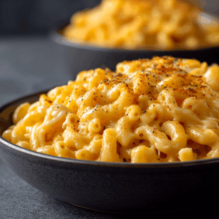 Baked Mac and Cheese with Mozzarella and Cheddar