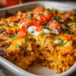 Chicken Taco Casserole
