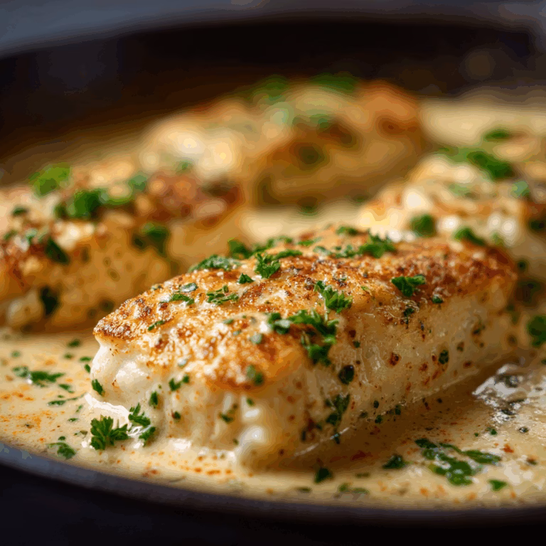 Creamy Baked Cod