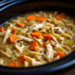 Crockpot Chicken Noodle Soup