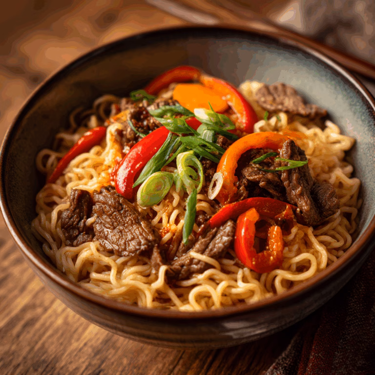 Korean Beef Noodles